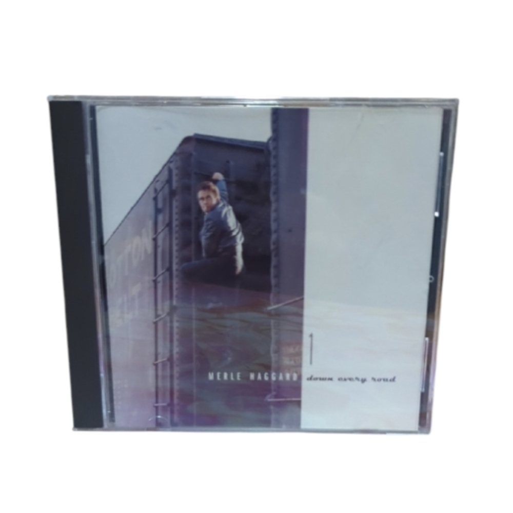 6/$15 Merle Haggard CD - Blue and White Album
